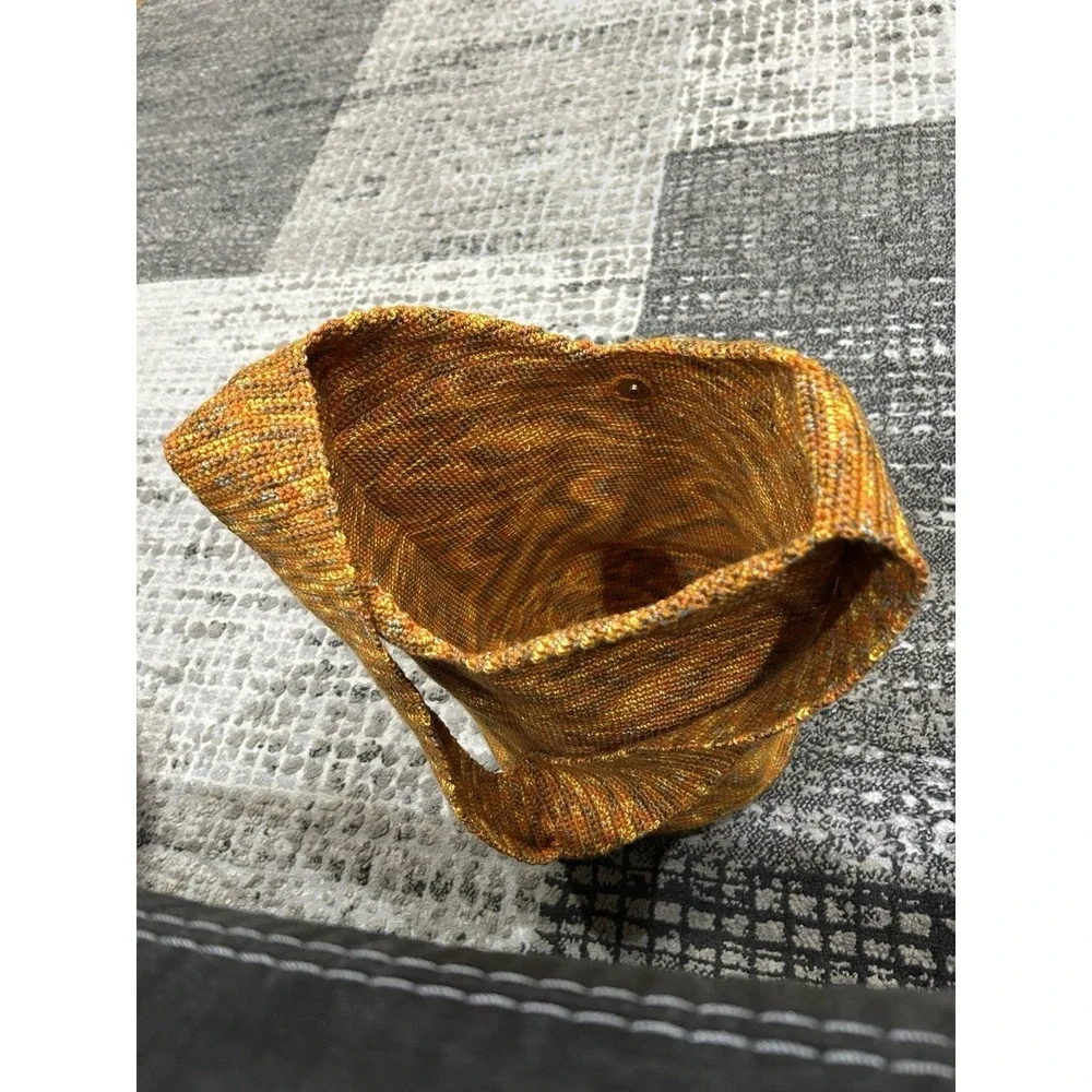 Crochet Women's Mixed Orange Hobo Shoulder Bag‎ Approx 13